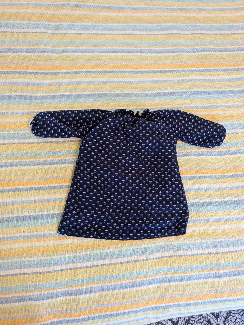 ⭐ Mademoiselle a Soho blue floral dress size 6 months - Picture 4 of 6